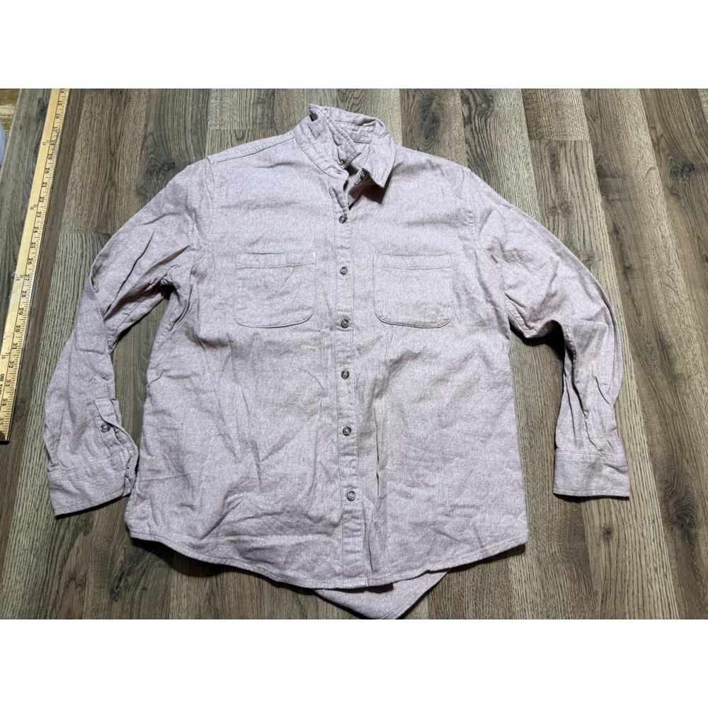 Universal Thread Shirt Men's Size Small Pink Long Sleeve Button Up Shirt